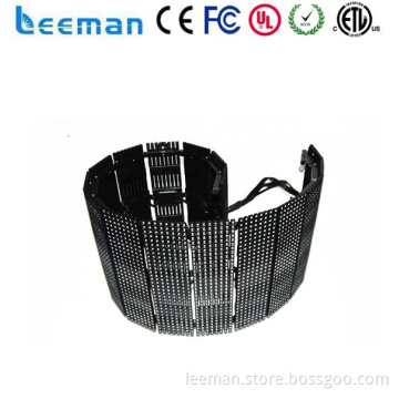 transparent led curtain display screen hub75 led display module foldable mobile led display curtain